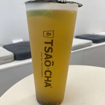 Tsaocaa - Passionfruit and lime - Bubble Tea Near Me - Austin, Texas