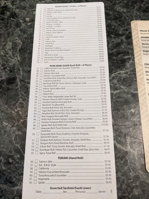 Menu photo 1 Shogun Japanese Restaurant High Point, NC Menu photo 1 Shogun Japanese Restaurant High Point, NC