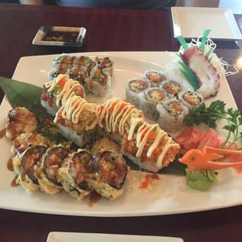 Fuji Sushi - Godzilla roll, spicy tuna, eel and avocado, Tokyo roll...and a bird! - Sushi Bars Near Me - Jacksonville, Florida Fuji Sushi - Godzilla roll, spicy tuna, eel and avocado, Tokyo roll...and a bird! - Sushi Bars Near Me - Jacksonville, Florida