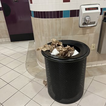 Regal Edwards Market Place - Women's restroom was messy. - Cinema Near Me - Irvine, California