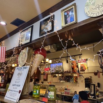 Pizza Time - Dining area is fairly large, difficult to see from outside - Pizza Near Me - St. Augustine, Florida