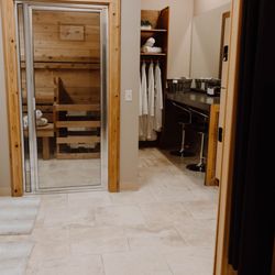 Lafusion Massage & Spa - Get comfy in one of our fluffy white robes and soft soothing slippers. Lock your belongings up in safety while you relax.