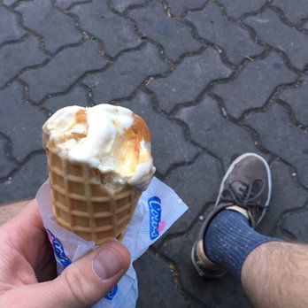 COWS - Moody Gooey in a waffle cone hitting the spot! - Ice Cream & Frozen Yogurt Near Me - Whistler, British Columbia