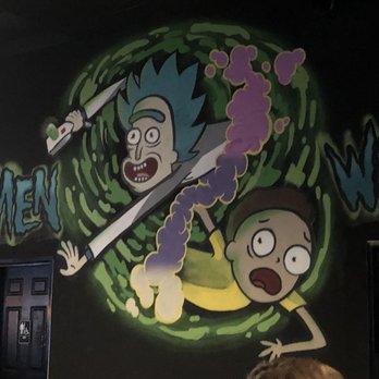 Recbar 812 - Wall art above the restrooms! - Bars Near Me - New Albany, Indiana Recbar 812 - Wall art above the restrooms! - Bars Near Me - New Albany, Indiana