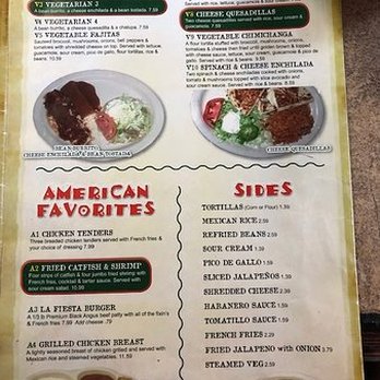 La Fiesta Mexican Restaurant - Menu - Mexican Near Me - Chickasha, Oklahoma La Fiesta Mexican Restaurant - Menu - Mexican Near Me - Chickasha, Oklahoma