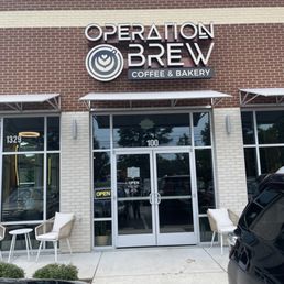 Exterior outside entrance of Operation Brew Coffee and Bakery - Front - Virginia Beach, Virginia Exterior outside entrance of Operation Brew Coffee and Bakery - Front - Virginia Beach, Virginia