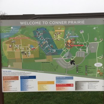 Conner Prairie - Map - Museums Near Me - Fishers, Indiana