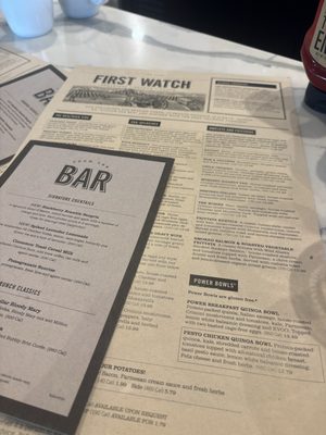 Menu photo 1 First Watch Kenosha, WI Menu photo 1 First Watch Kenosha, WI
