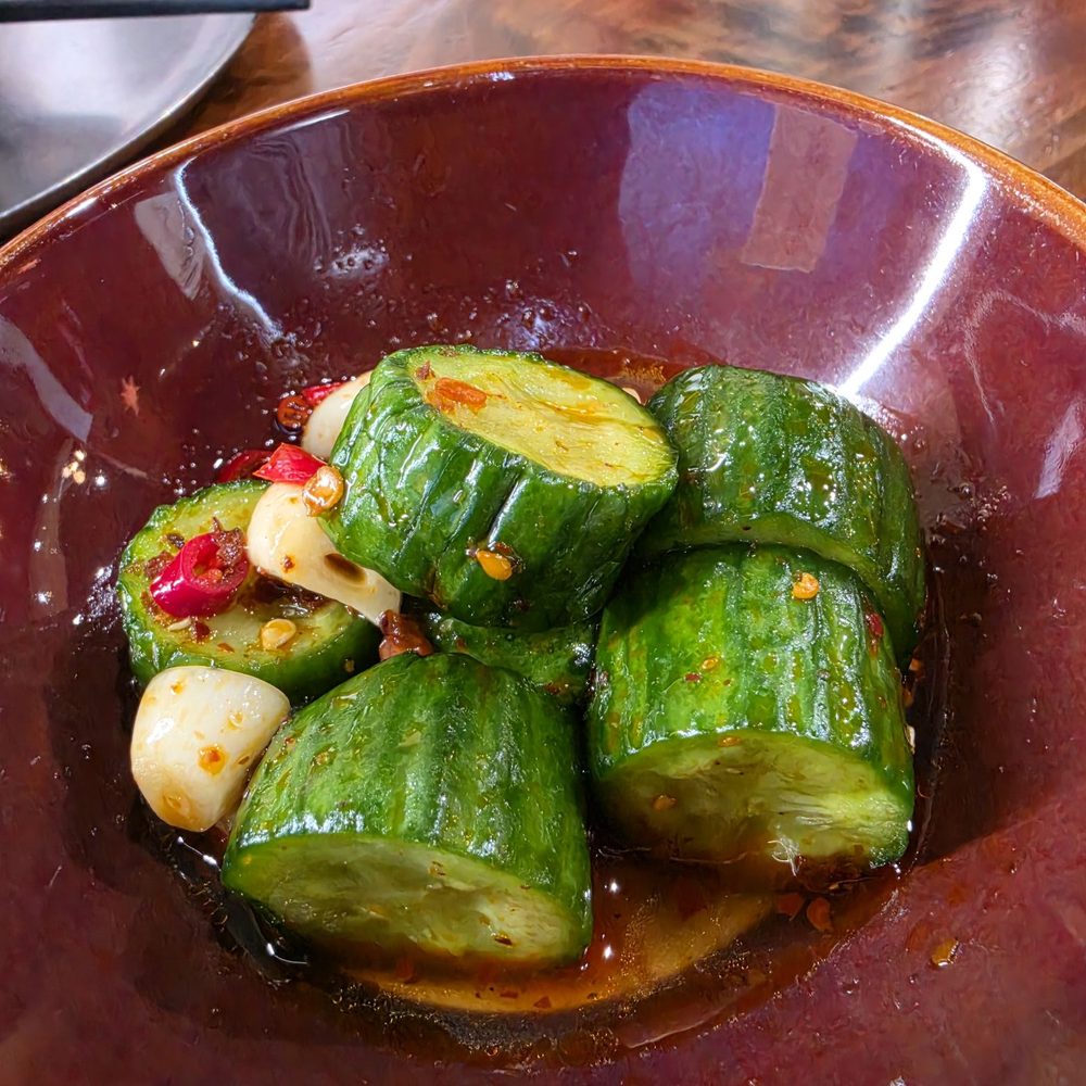 Miss Shang - Complimentary pickle cucumber - Asian Fusion Near Me - San Mateo, California Miss Shang - Complimentary pickle cucumber - Asian Fusion Near Me - San Mateo, California