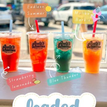 Arrie's - Best loaded Teas on the island! - Ice Cream & Frozen Yogurt Near Me - Tybee Island, Georgia Arrie's - Best loaded Teas on the island! - Ice Cream & Frozen Yogurt Near Me - Tybee Island, Georgia