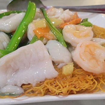 Star Kitchen - Seafood Pan fried Noodles - Dim Sum Near Me - Denver, Colorado