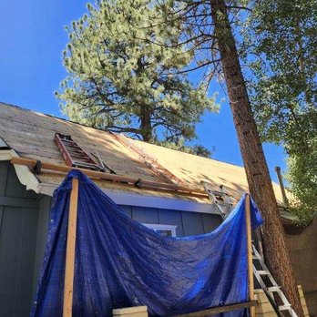 CJT Roofing And Construction - New roofing material on an A frame - Windows Installation Near Me - running springs, California