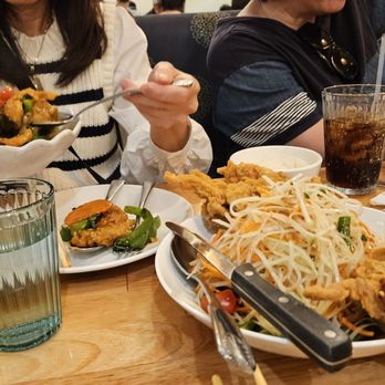 Basil & Co - Crab Papaya Salad with Soft Shell Crabs (2) - Thai Near Me - Diamond Bar, California