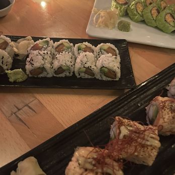 Sen - Miyako Roll is the green one - Sushi Bars Near Me - Sag Harbor, New York