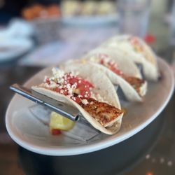 The Shack Riverfront - Blackened mahi tacos