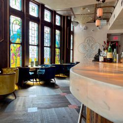 Upstairs bar