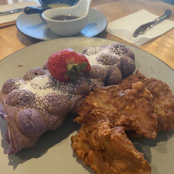 Ba Sa - Chicken and ube waffles - Vietnamese Near Me - Bainbridge Island, Washington