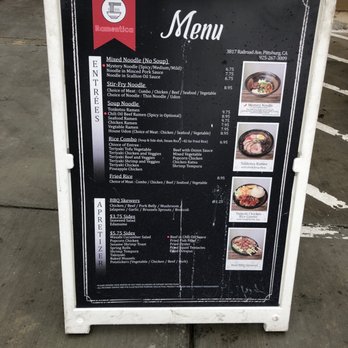 Ramentica - The menu...simple but good - Ramen Near Me - Pittsburg, California Ramentica - The menu...simple but good - Ramen Near Me - Pittsburg, California