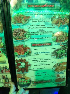 Menu photo 8 El Rey Del Mar Reseda, CA