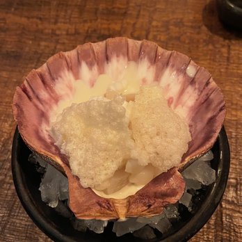 Meteora - Scallops and coconut. - New American Near Me - Los Angeles, California Meteora - Scallops and coconut. - New American Near Me - Los Angeles, California