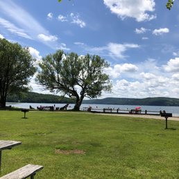 Beautiful park with tons of picnic areas