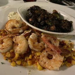 Gulf Shrimp and Salt Pepper Brussels Gulf Shrimp and Salt Pepper Brussels