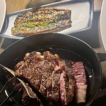 Klaw Miami - Japanese eggplant, steak fries - Steakhouses Near Me - Miami, Florida