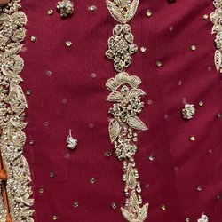 Royal Gemz - Missing sequins that were glued on for $2000 dress