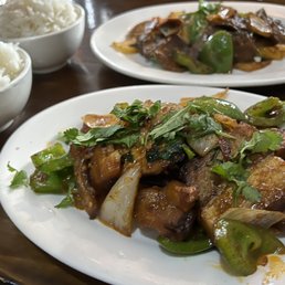 Pork chilly Pork chilly