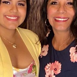 We were ready for the wedding.  Thanks Hailey we felt beautiful.