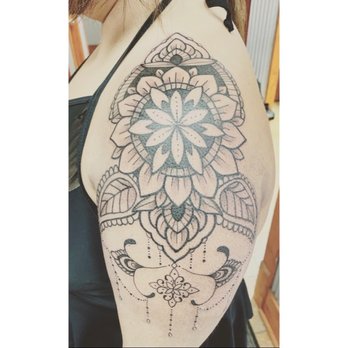 Eternal Tattoos - Gorgeous Full shoulder piece by Cheryl Tash - Tattoo Near Me - Livonia, Michigan