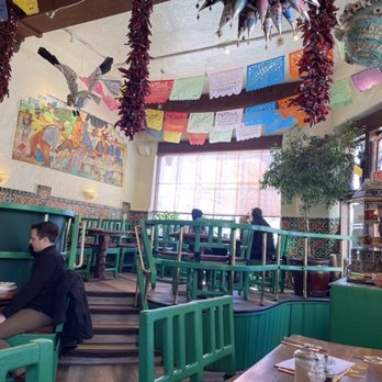 Cafe Pasqual's - Interior decor - Vegetarian Near Me - Santa Fe, New Mexico