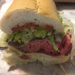 Roast beef and provolone Roast beef and provolone