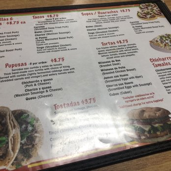 El Changarro - Menù Front - Mexican Near Me - Bensalem, Pennsylvania