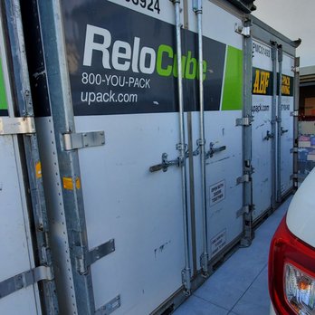 U-Pack Moving - Relocubes stacked rightly in our driveway. - Movers Near Me - Oakland, California