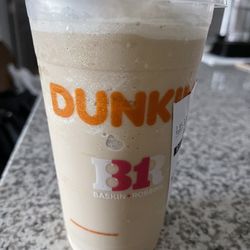 Dunkin' - Salted Caramel Almond Frozen Coffee