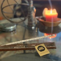 Copal incense stick & complimentary matches. Copal incense stick & complimentary matches.