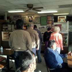 Sam's Donut Shop - Early bird line at sams