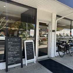 Venezia - Front at Venezia's. Stop in!