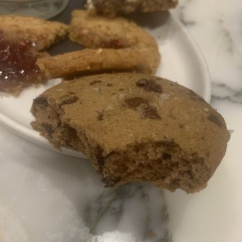 Echo & Rig - This is the dense, dry, and flavorless chocolate chip cookie with sea salt. Not even the salt could add a flare to the cookie. - Steakhouses Near Me - Sacramento, California Echo & Rig - This is the dense, dry, and flavorless chocolate chip cookie with sea salt. Not even the salt could add a flare to the cookie. - Steakhouses Near Me - Sacramento, California