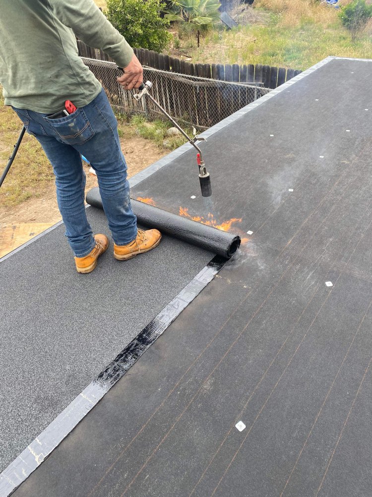 Slide of IOS Roofing