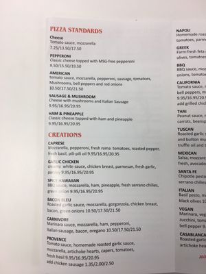Menu photo 5 M3 Pizza Houston, TX