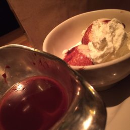 Complimentary Hot Fudge Sundae