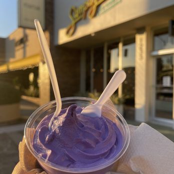 Sampaguita - Vegan Ube Softcream - Ice Cream & Frozen Yogurt Near Me - Orlando, Florida Sampaguita - Vegan Ube Softcream - Ice Cream & Frozen Yogurt Near Me - Orlando, Florida