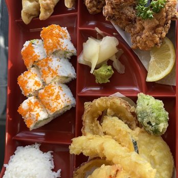 Sushi Zen - Kitchen Bento with Chicken Karaage - Sushi Bars Near Me - Mill Creek, Washington