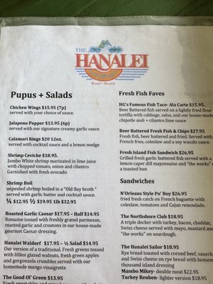 Menu photo 3 The Hanalei Gourmet Hanalei, HI Menu photo 3 The Hanalei Gourmet Hanalei, HI