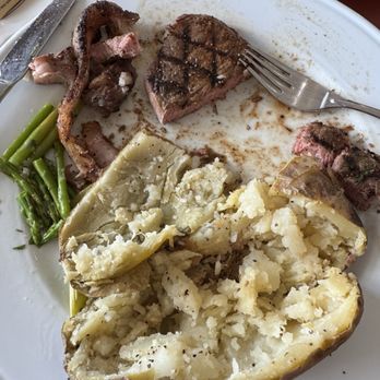 Ocean Prime Family Restaurant - New York steak and over-baked potato - Steakhouses Near Me - Chehalis, Washington Ocean Prime Family Restaurant - New York steak and over-baked potato - Steakhouses Near Me - Chehalis, Washington