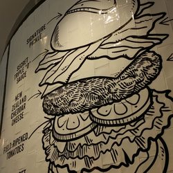 Triple O's - burger construction