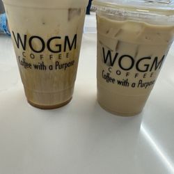 Word of God Ministries - Large- "Come on Somebody"(vanilla&caramel iced coffee) Medium- lavender iced latte