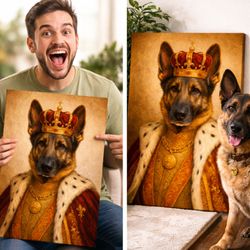 Iheartcustoms - Custom Canvas Royal German Shepherd